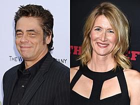 ベニチオ・デル・トロとローラ・ダーン「スター・ウォーズ エピソード8(仮題)」